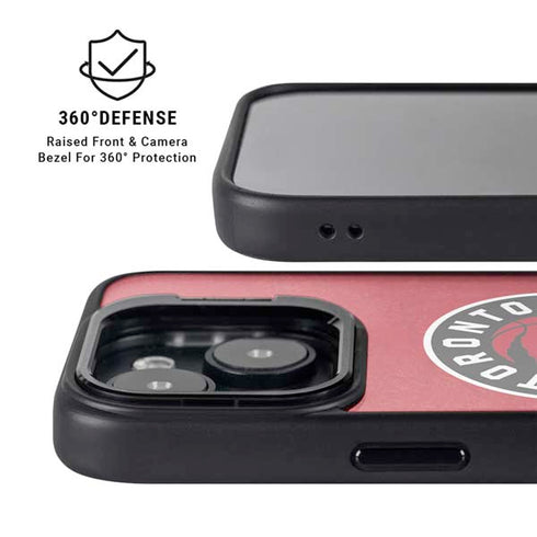 NBA Toronto Raptors Distressed iPhone 14 Kickstand Case